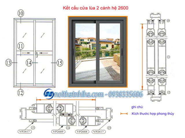 Cửa nhôm Việt Pháp