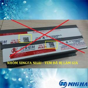 Cách nhận biết nhôm xingfa thật giả