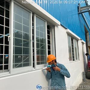 cửa nhôm việt pháp hệ 450