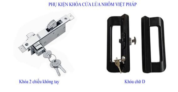 phụ kiện cửa nhôm việt pháp