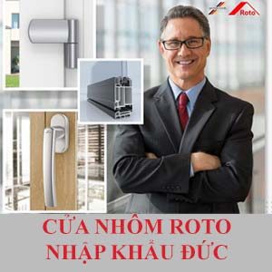 cửa nhôm roto