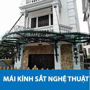 Mái kính sắt nghệ thuật