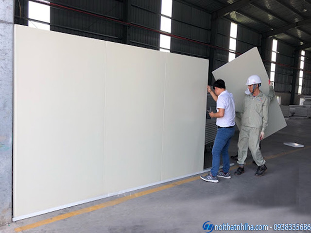 Vách panel trọng lượng nhẹ dễ dàng thi công lắp đặt