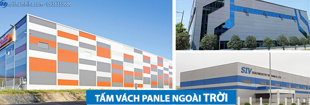 Vách panel ngoài trời