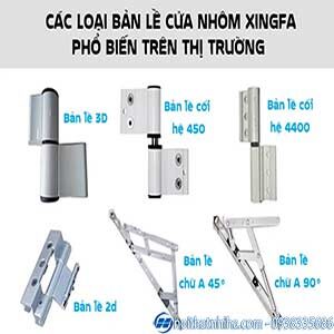 Bản lề cửa nhôm kính