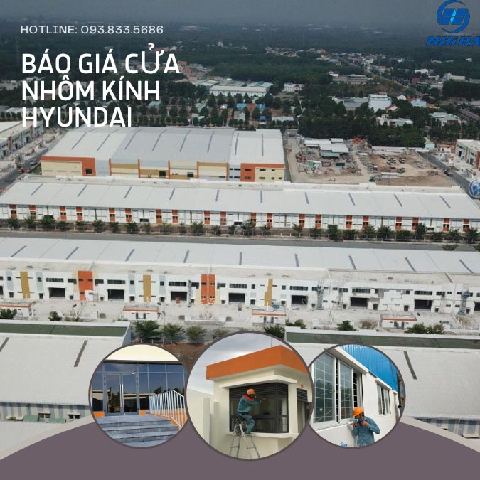 Báo giá cửa nhôm kính Hyundai