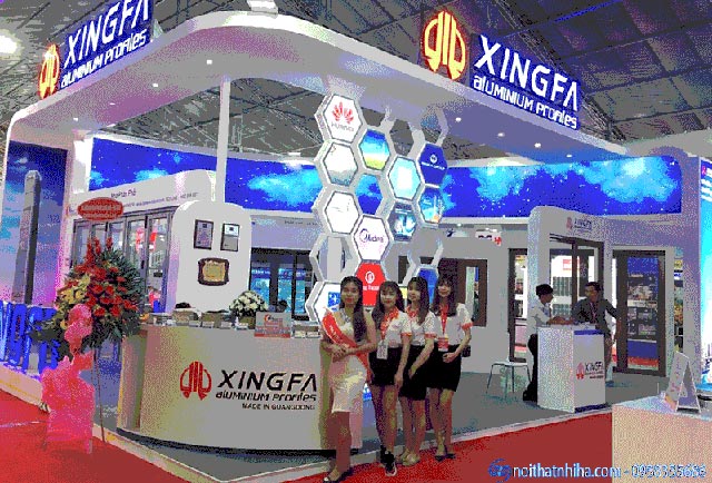 Xingfa group tại các hội chợ triển lãm 