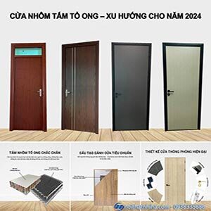 Cửa nhôm tổ ong