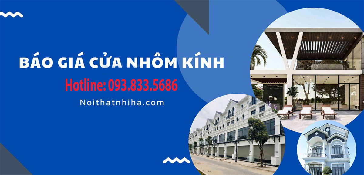 Báo giá cửa nhôm kính mới nhất 