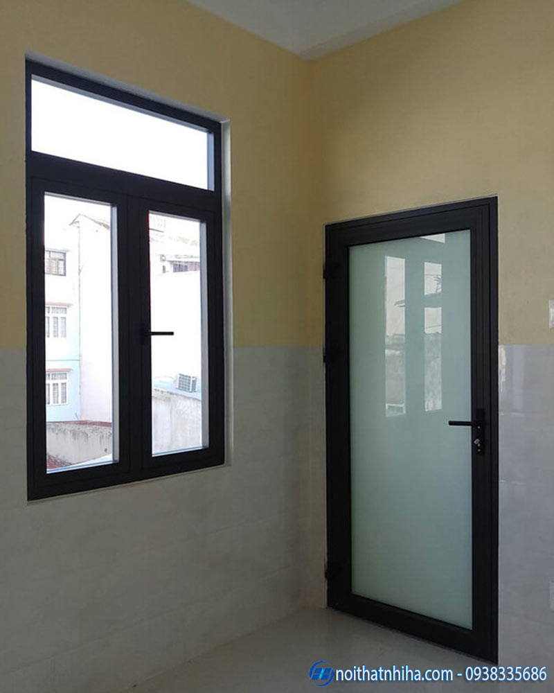 Cửa đi mở quay 1 cánh nhôm Xingfa