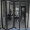 cửa đi xếp trượt 4 cánh nhôm xingfa