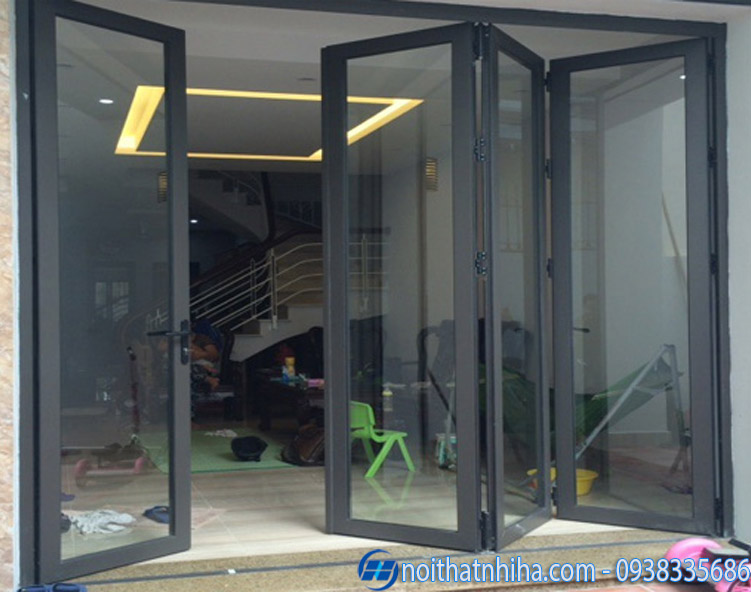 Cửa Đi Xếp Trượt 4 Cánh Nhôm Xingfa - Tối Ưu Diện Tích 6 Sản phẩm cửa đi xếp trượt 4 cánh nhôm xingfa chúng tôi đã thi công