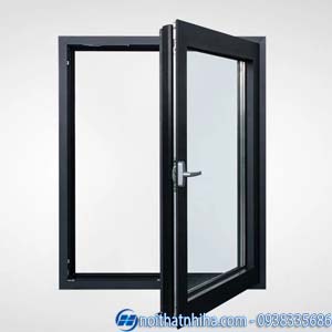cửa sổ mở quay 1 cánh nhôm Xingfa